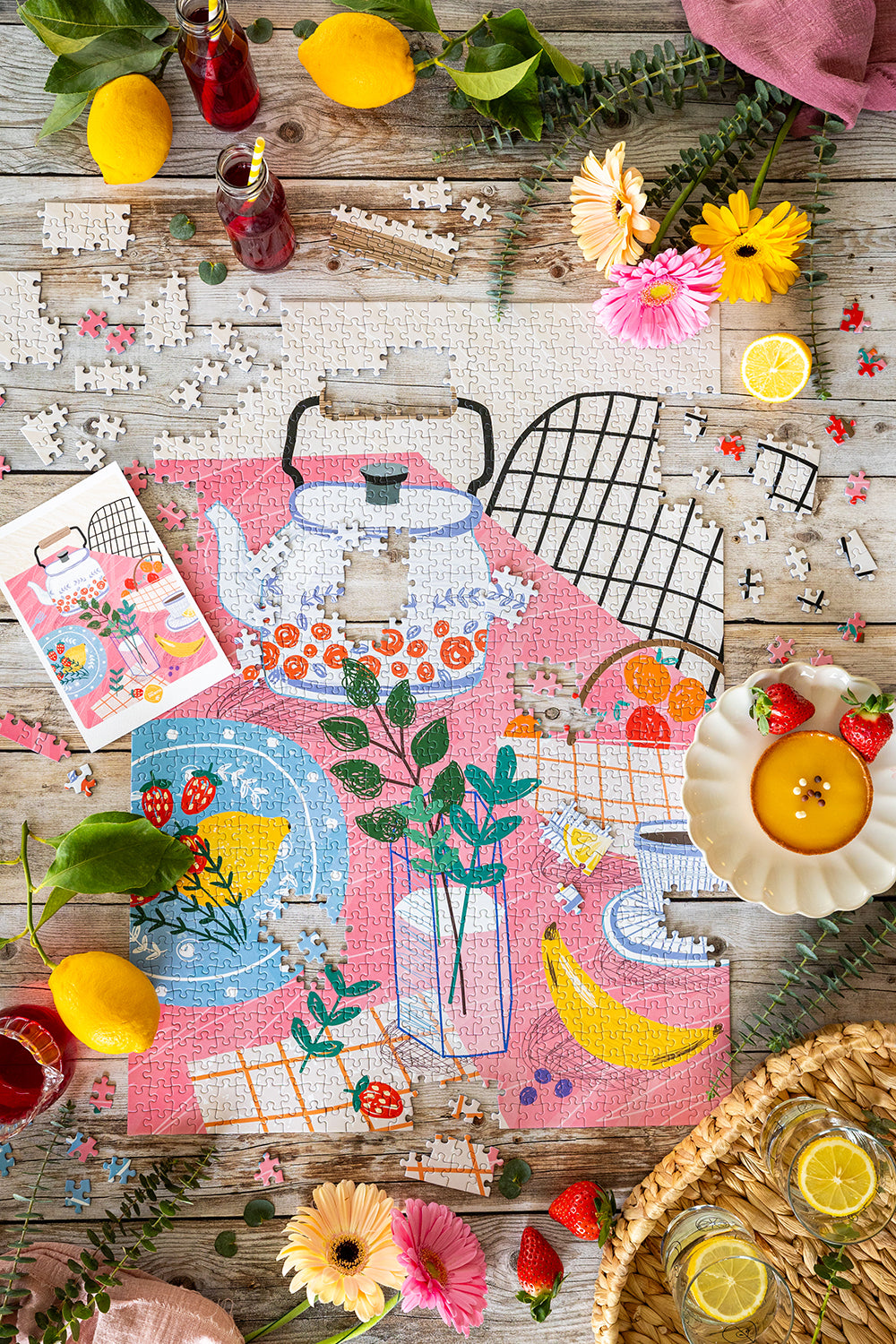 Puzzle 1000 pièces Délices d'été