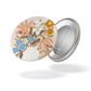 Myosotis &amp; Nasturtium - Badge #75