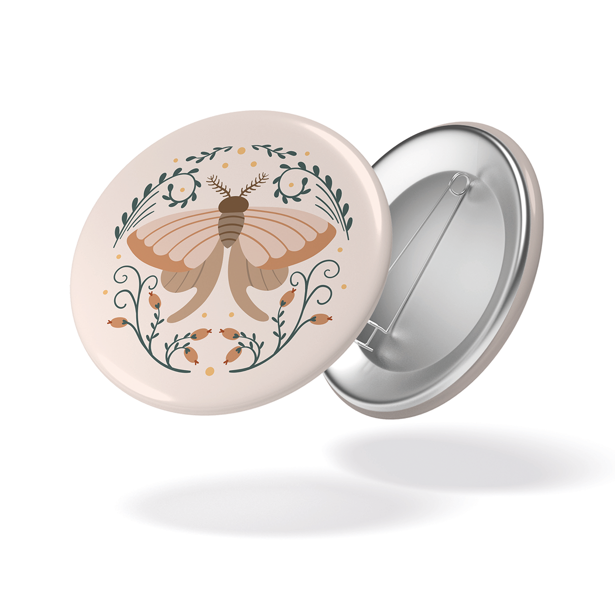 Boho butterfly - Badge Papillon #128