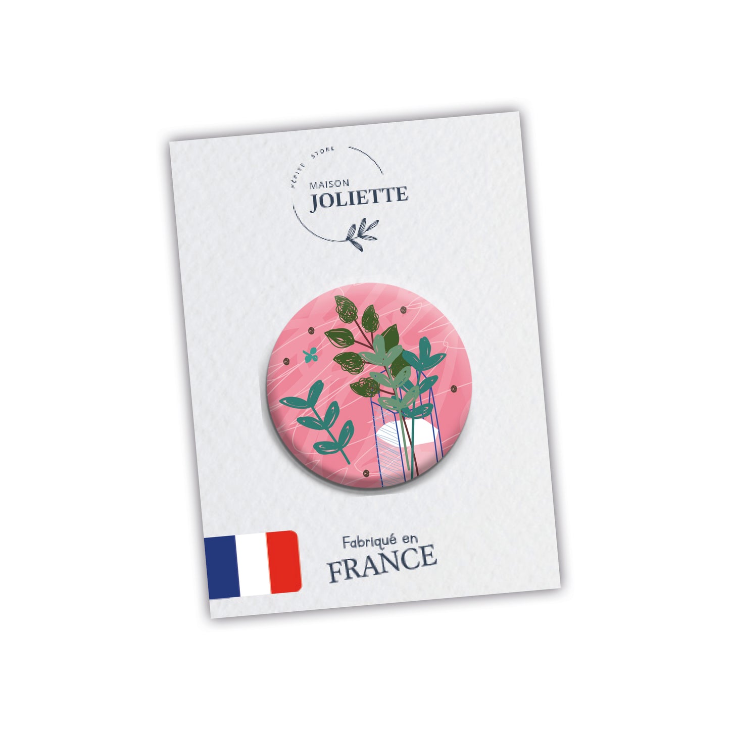 Badge DELICES D'ETE - Bouquet