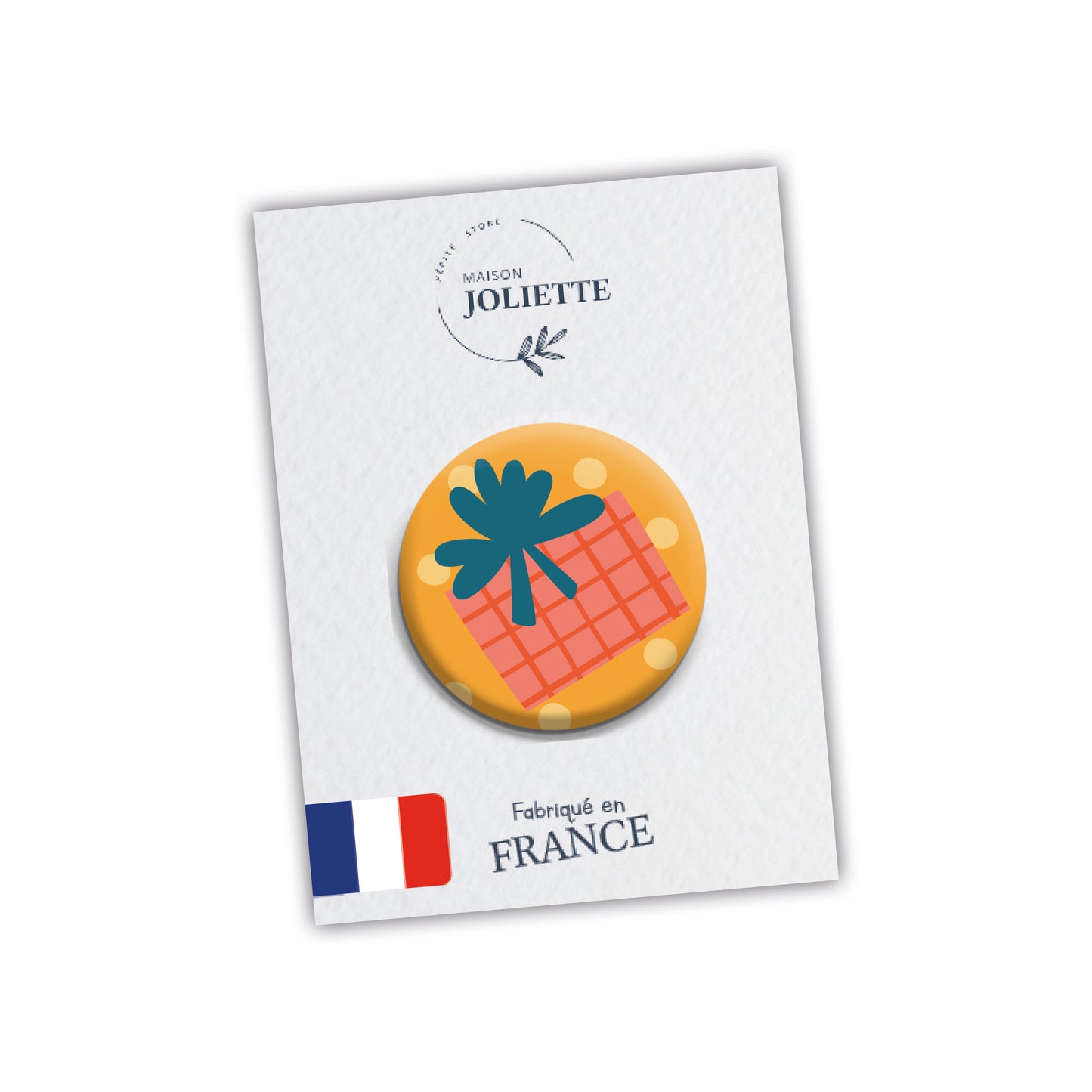 Badge ESPRIT DE NOEL - Cadeau