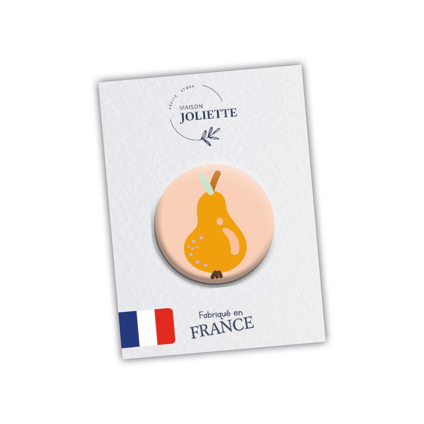 Badge L'ATELIER - Poire