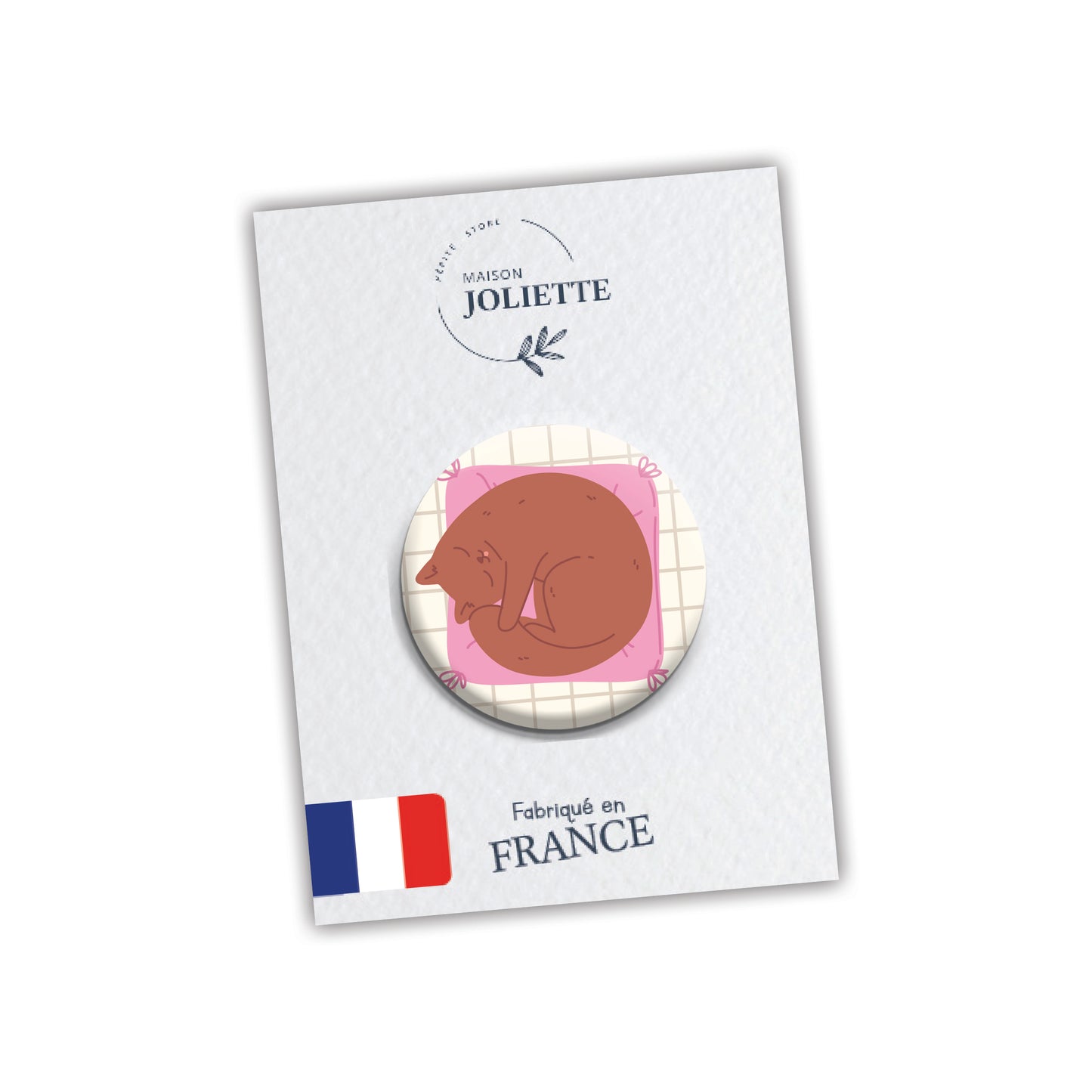 Badge PAUSE RONRON - Chat #1