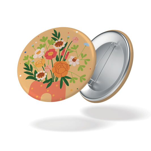 Badge FLOWER ADDICT - Vases #2