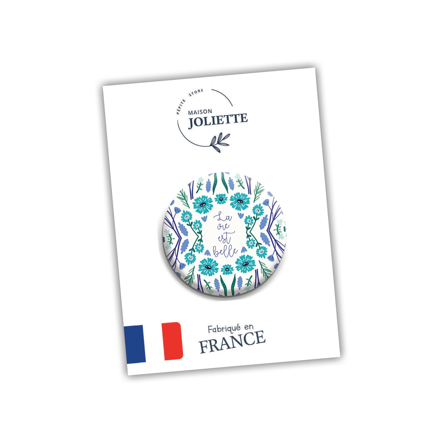 Badge PETITS BONHEURS - La Vie est Belle