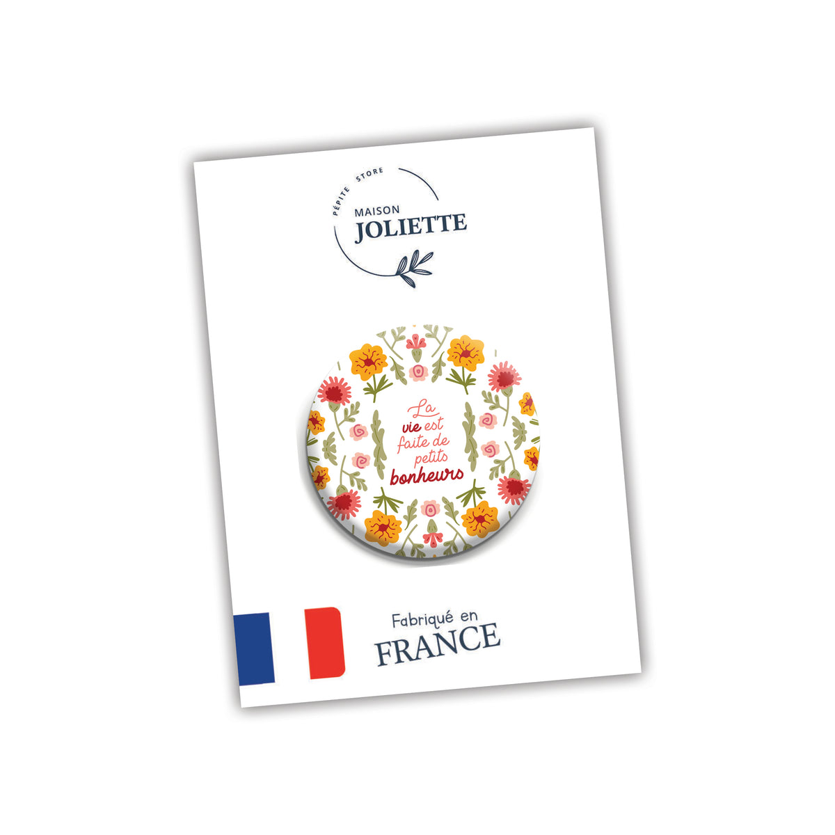 Badge PETITS BONHEURS - Petits Bonheurs