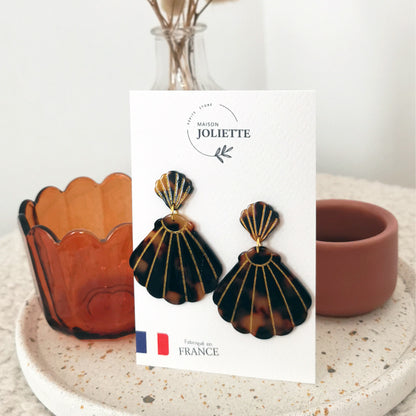 Boucles d'oreilles "Coquilles"