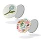 Lot de 2 magnets COUP D'ECLAT - Fleur + Matisse