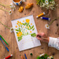 Carnet de coloriage A4 - Marguerite