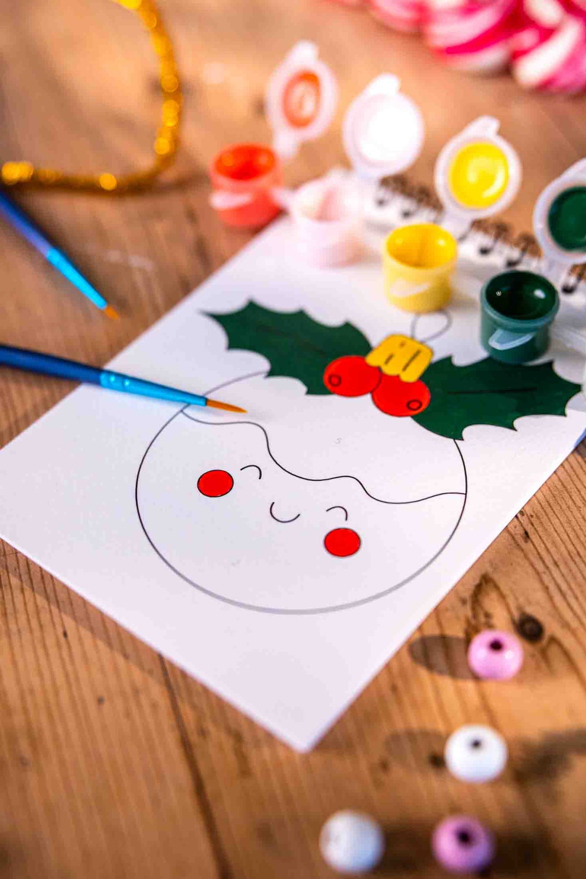 Peinture aux numéros - Noël Coloré
