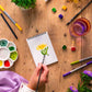 Carnet de coloriage A6 - Jardin des Muses