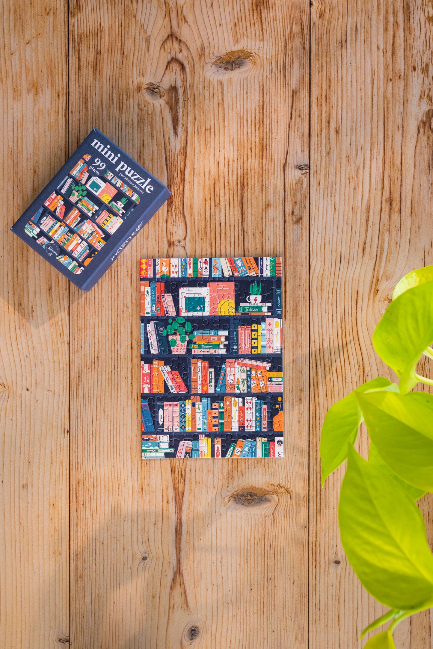 Mini Puzzle 99 pièces - Book Lovers