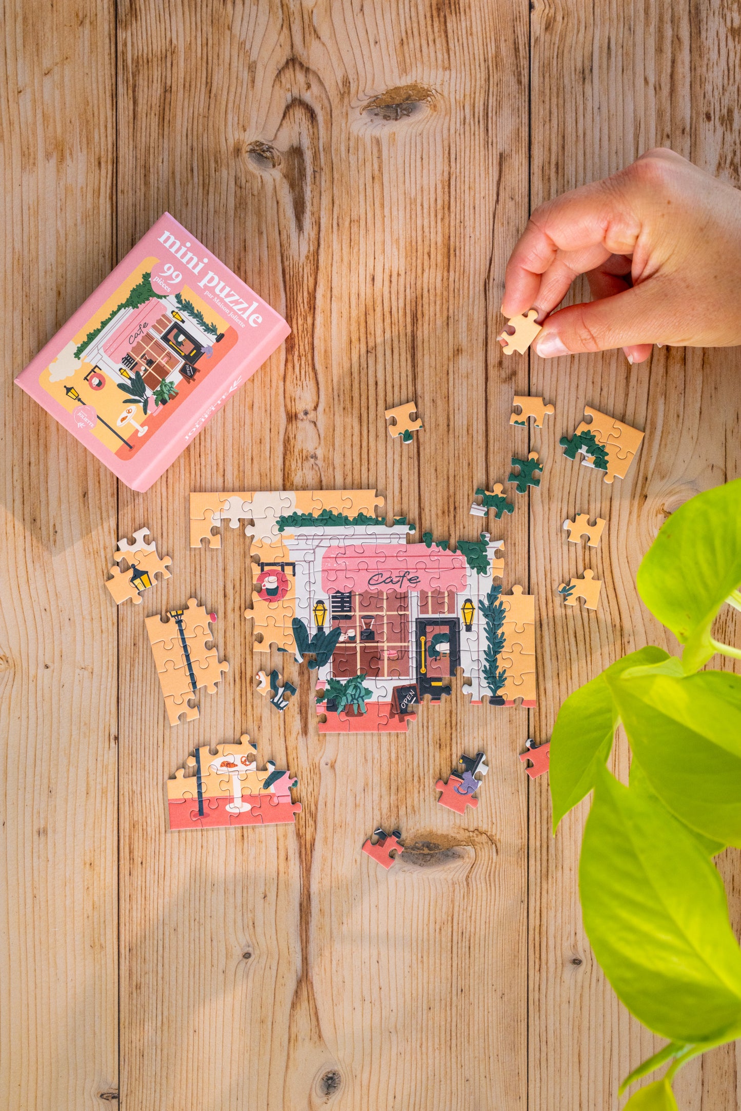 Mini Puzzle 99 pièces - Café