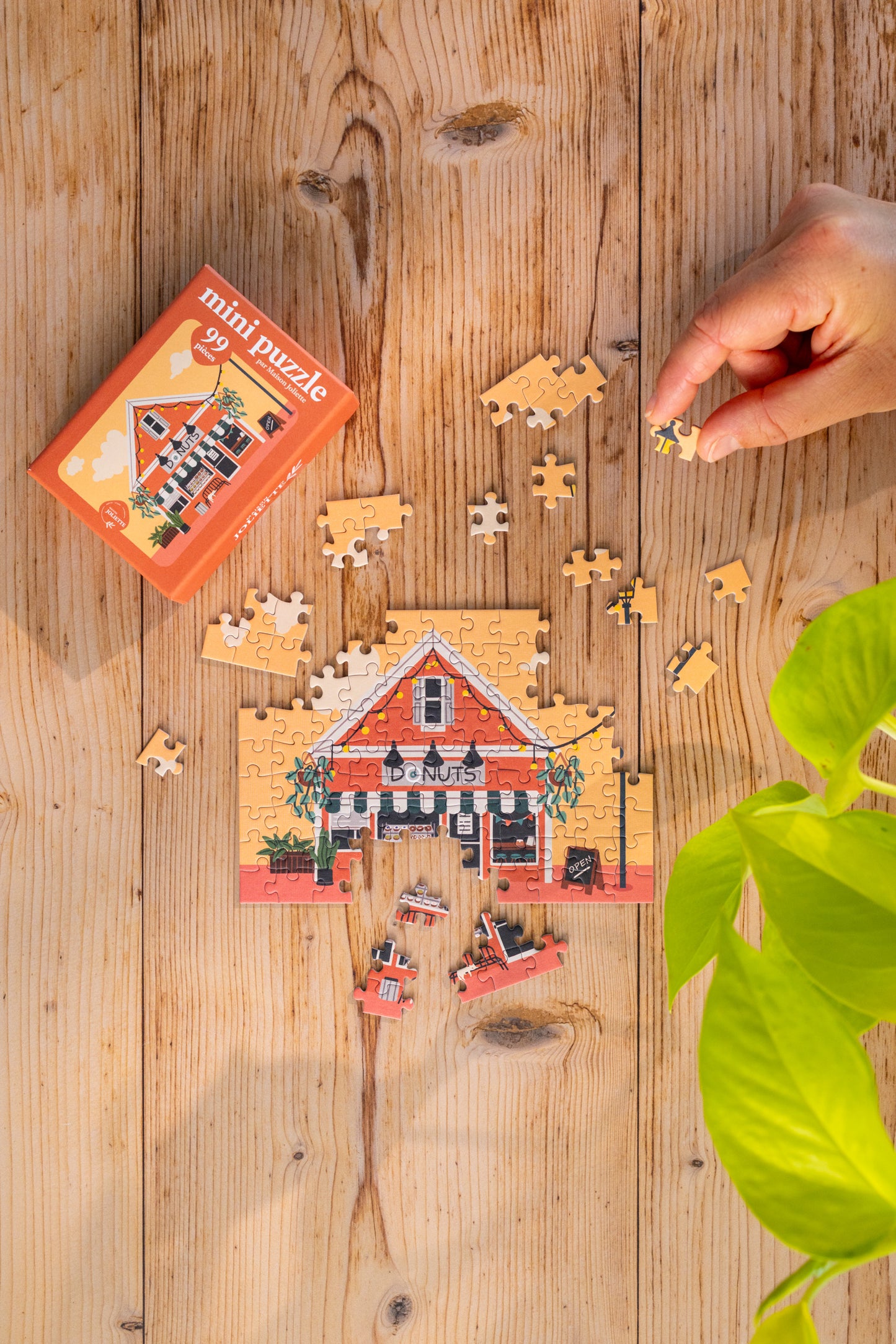 Mini Puzzle 99 pièces - Donuts
