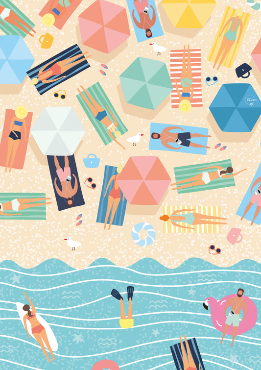 Puzzle 500 pièces Chill & Plouf