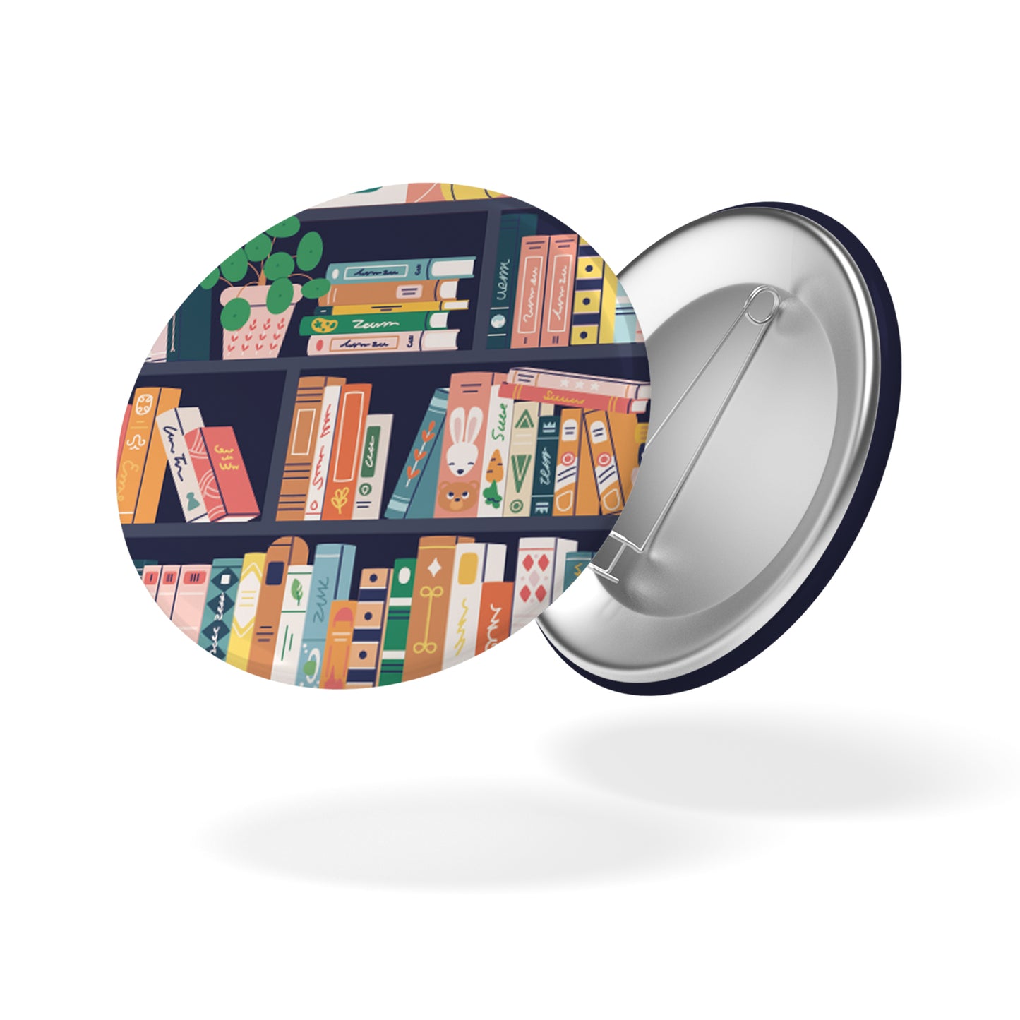 Badge BOOK LOVERS - Bibliothèque
