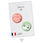 Lot de 2 badges UN AIR DE FETE - Pique-nique + Perfect day