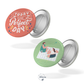 Lot de 2 badges UN AIR DE FETE - Pique-nique + Perfect day