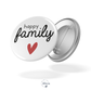 Badge LOVE - Happy family