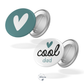 Cooler Papa – Set mit 2 Abzeichen #52
