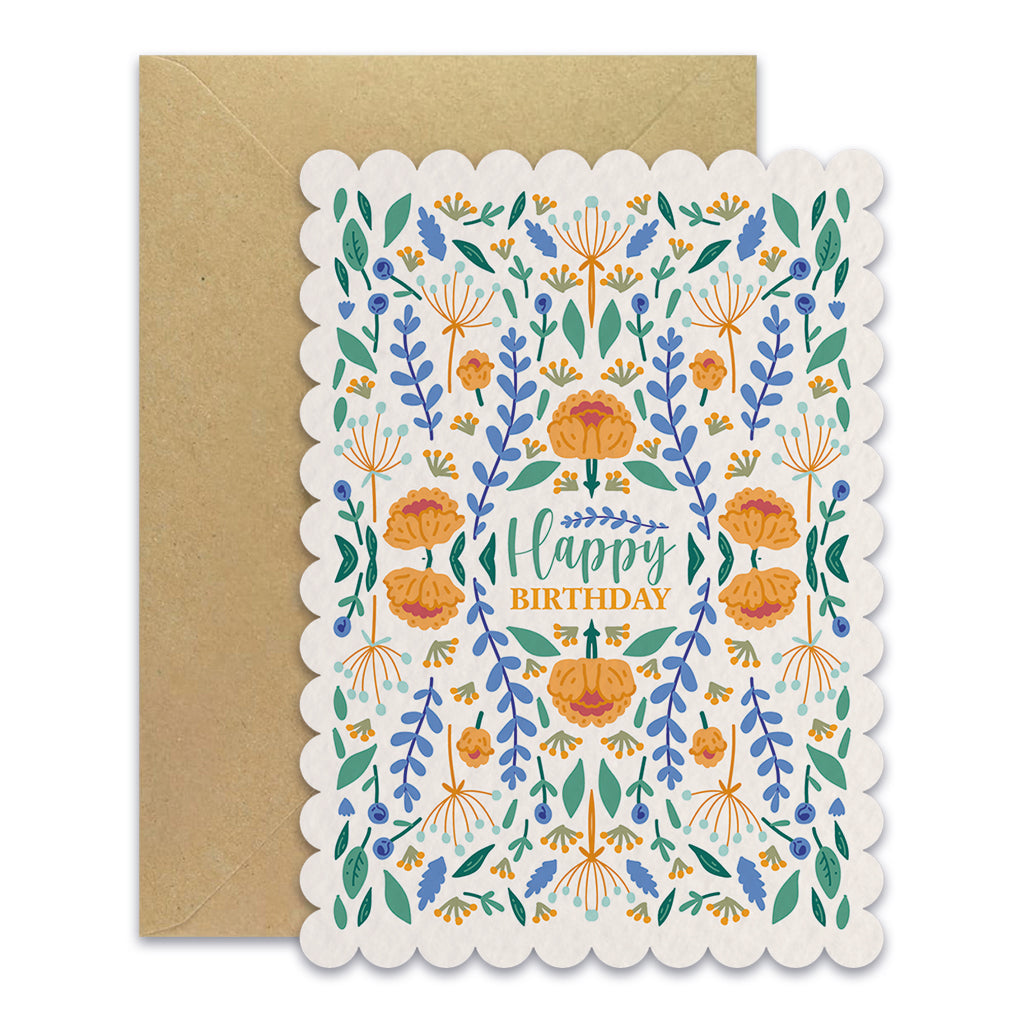 Happy Birthday - Carte postale