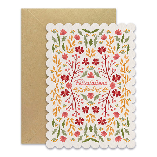 Félicitations - Carte postale