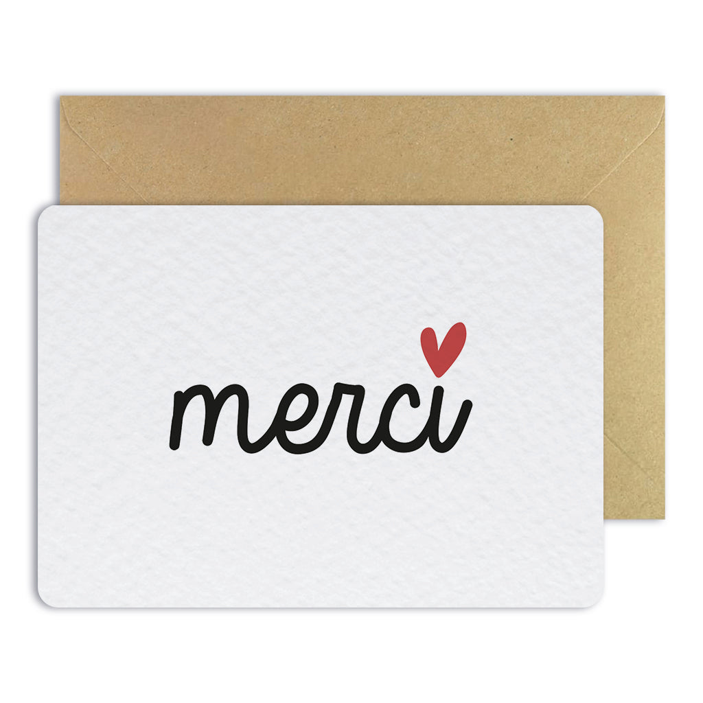 Merci - Carte postale