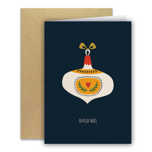 Carte de vœux - Boule