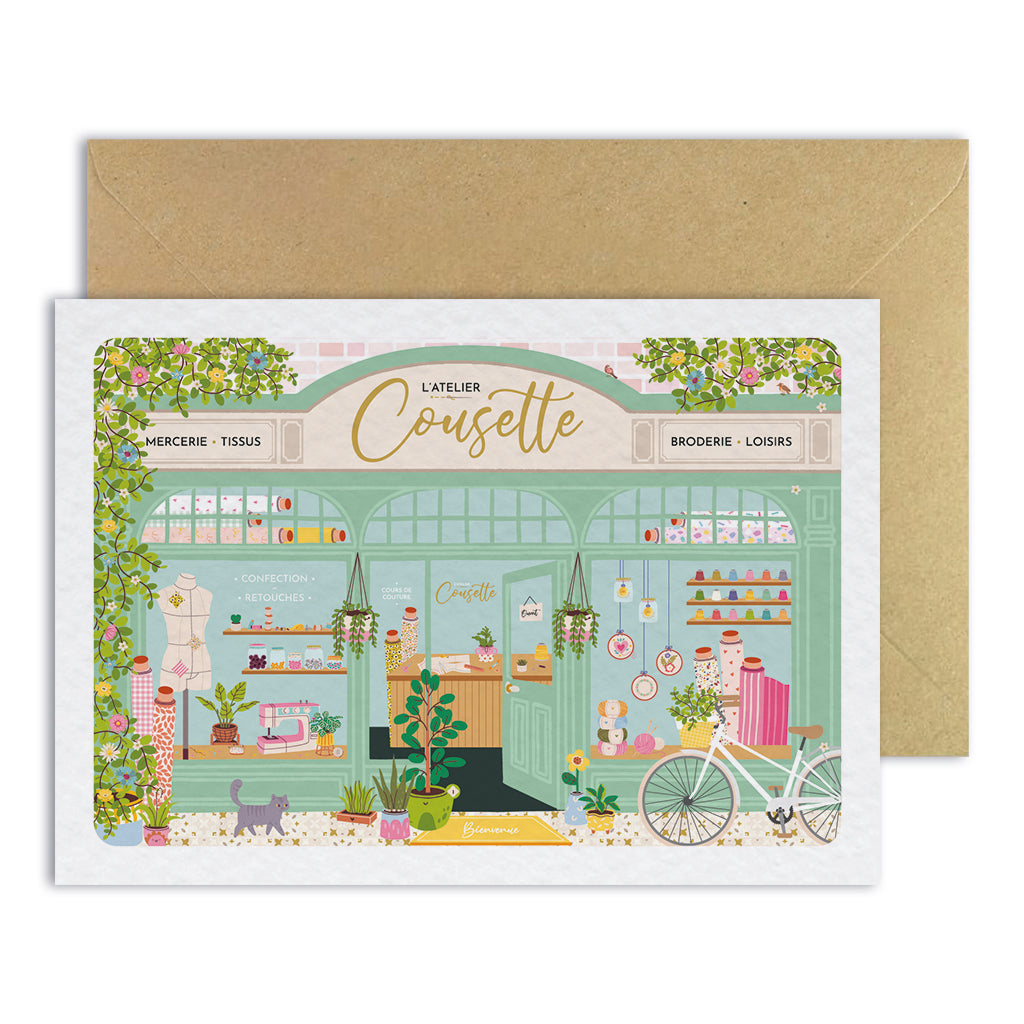 L'atelier Cousette - Carte Postale