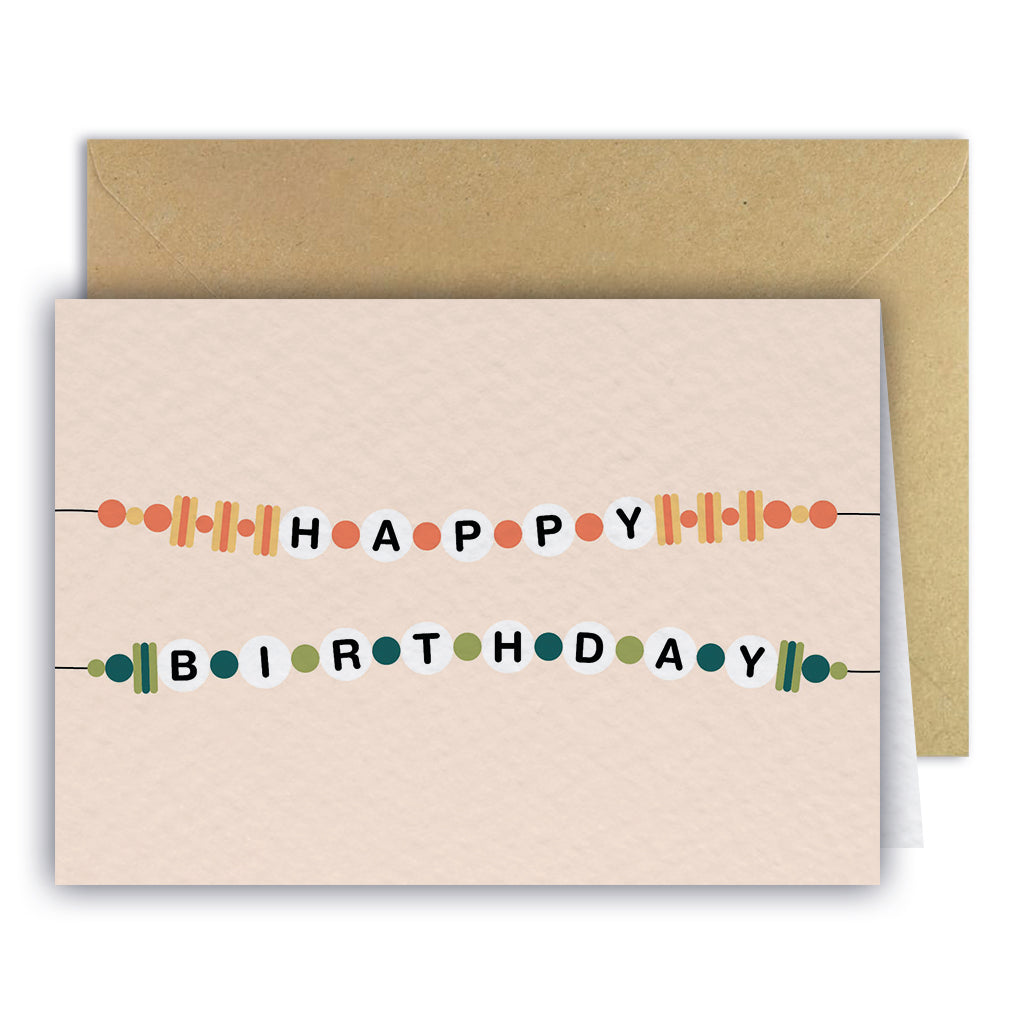 Carte de vœux - Bracelets d'Anniv