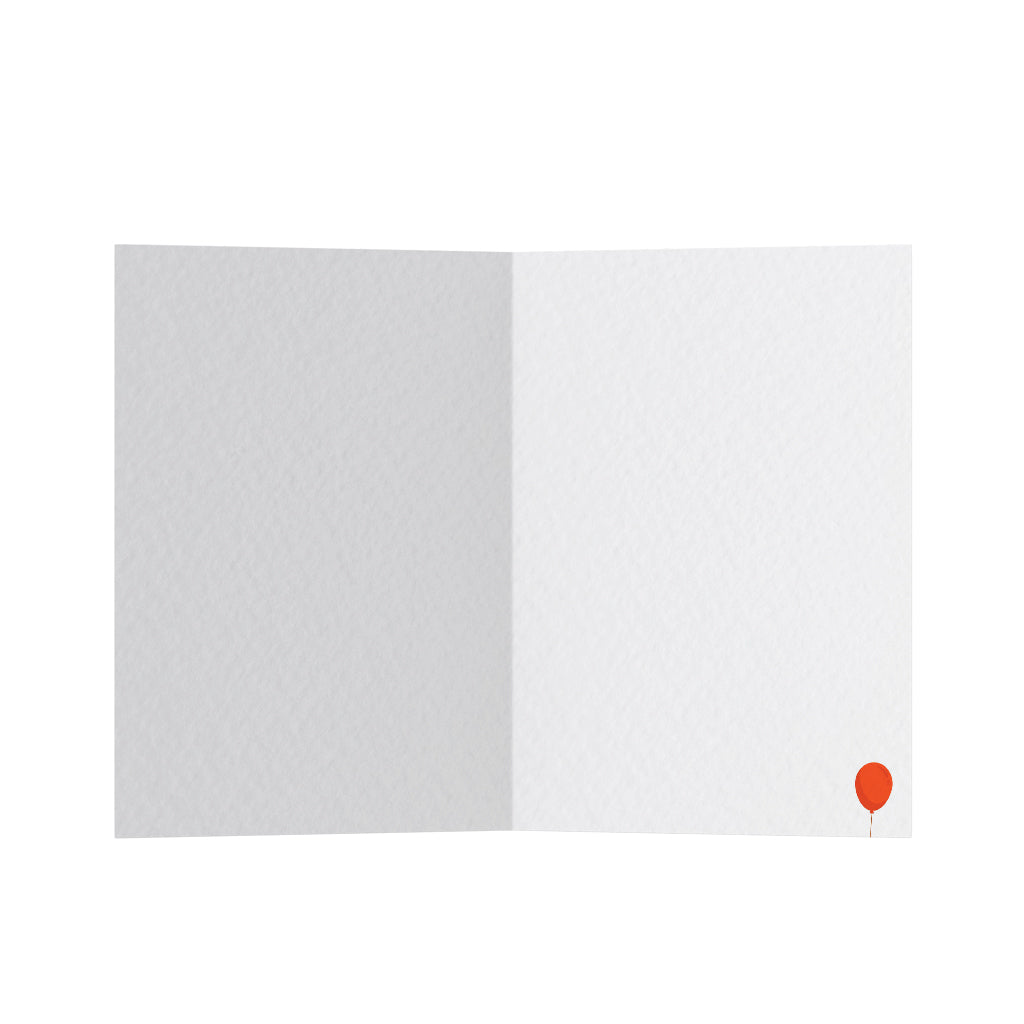 Carte de vœux - Envol de cadeau