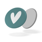 Magnet LOVE - Coeur turquoise