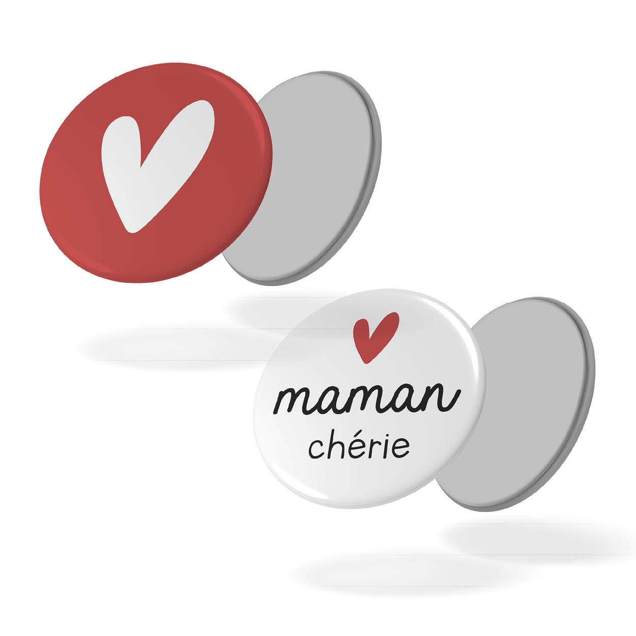 Maman chérie - Lot de 2 magnets #45