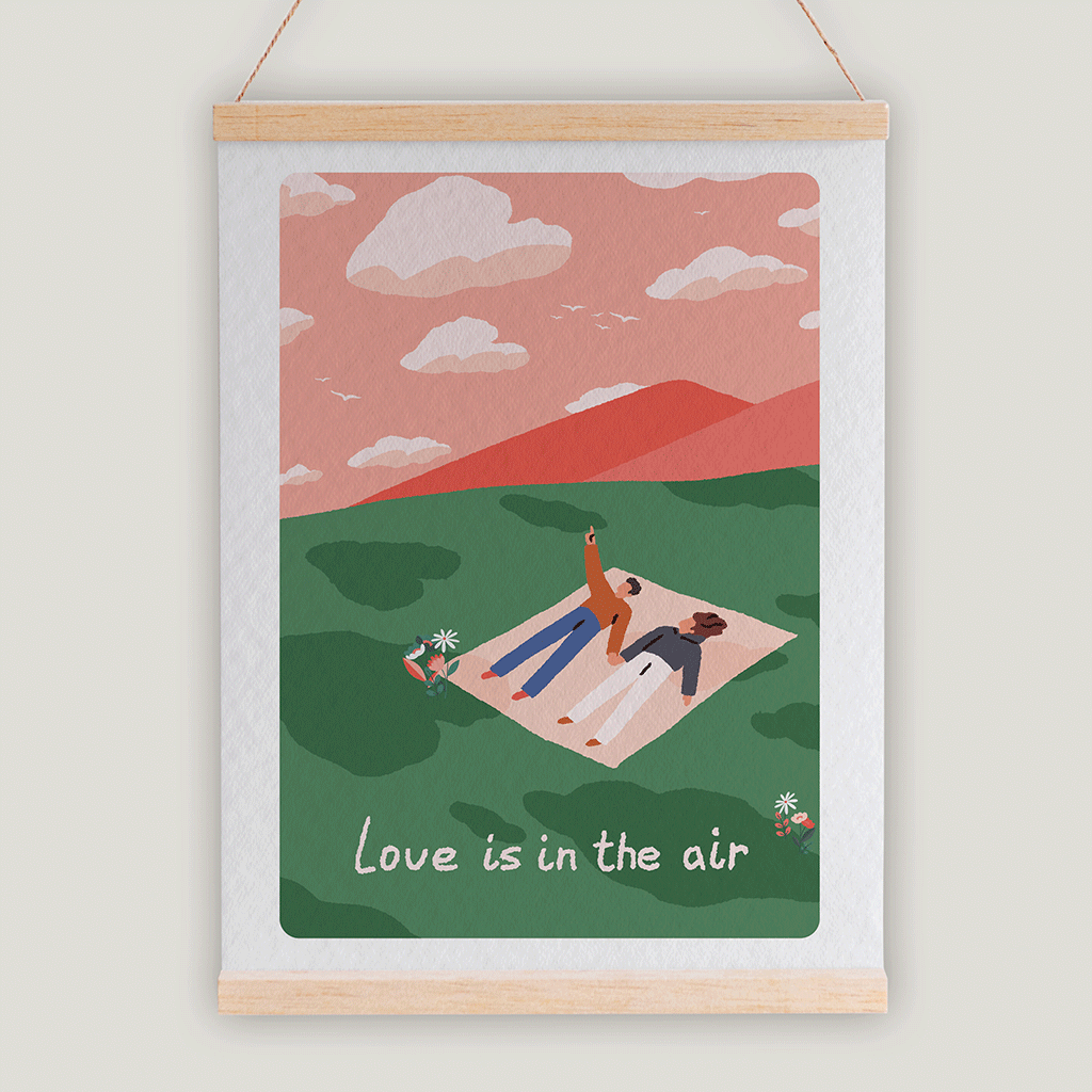 Love is in the air - Affiche