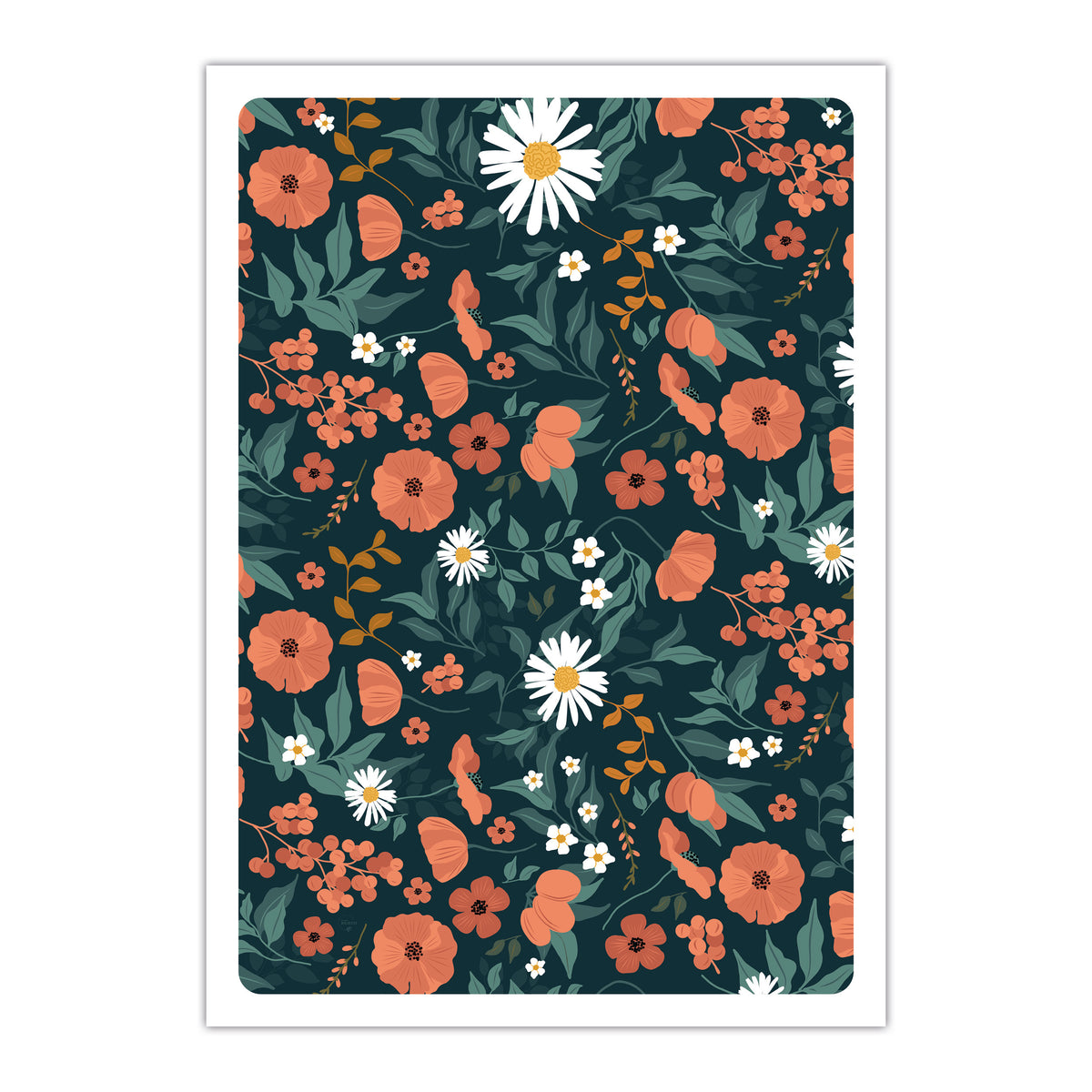 Jardin Botanique - Affiche