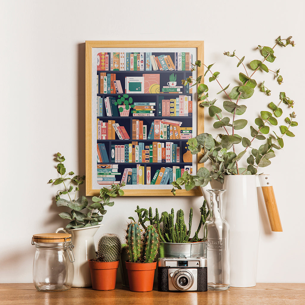 Affiche A4 - Book Lovers