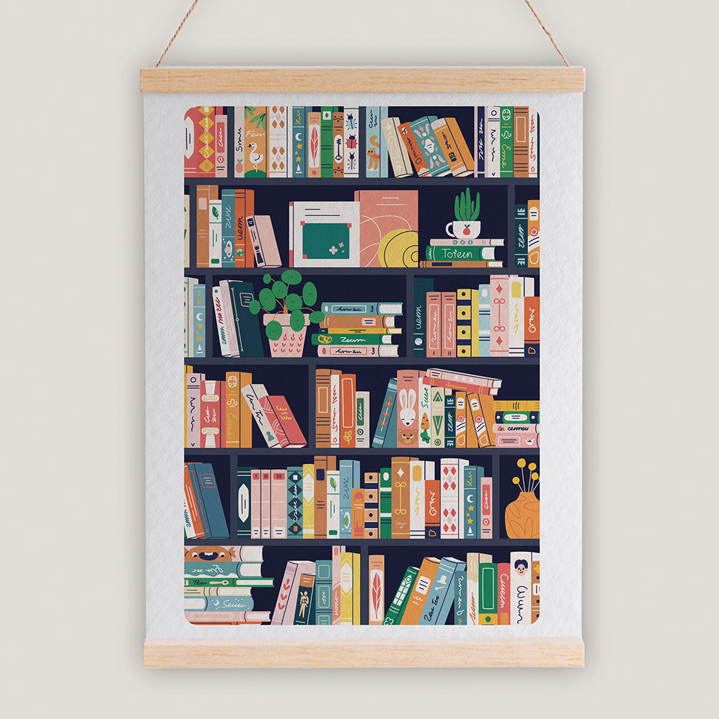 Affiche A4 - Book Lovers