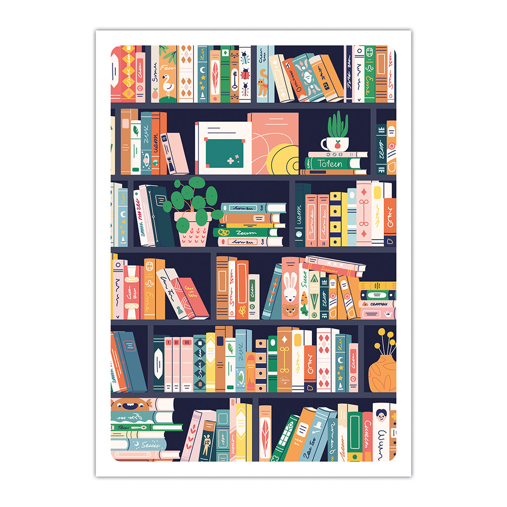 Affiche A4 - Book Lovers
