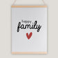 Affiche A4 - Happy family