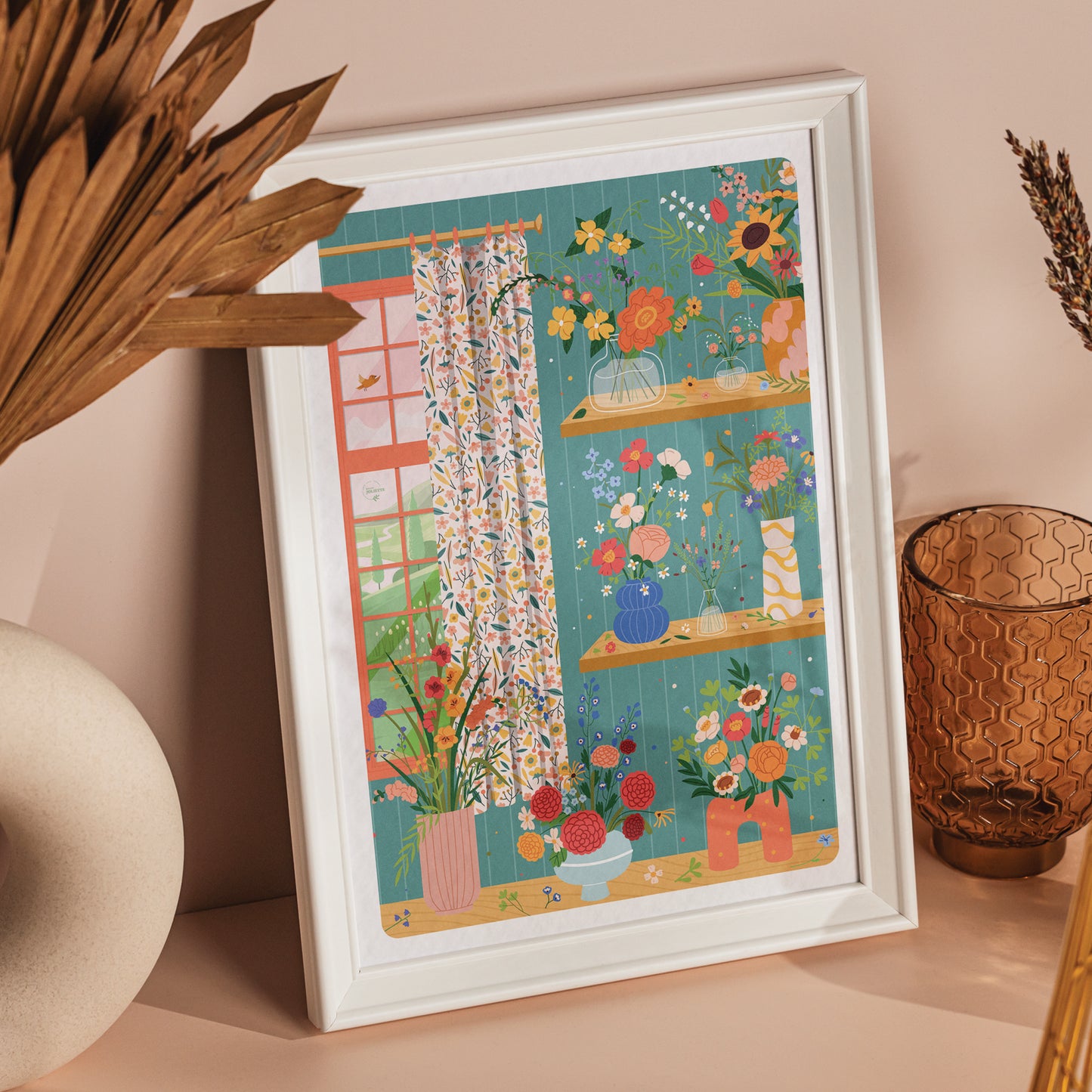 Affiche A4 - Flower Addict