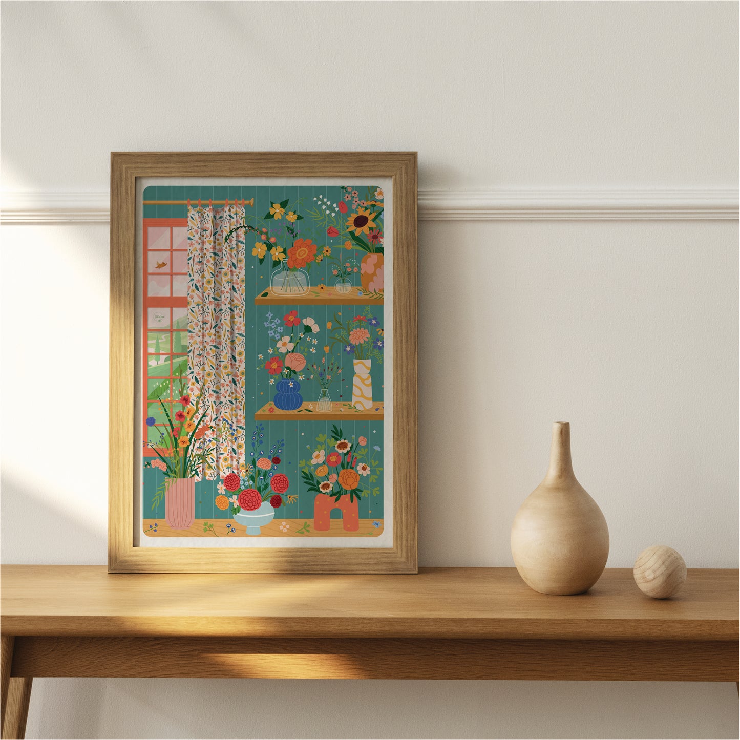 Affiche A4 - Flower Addict
