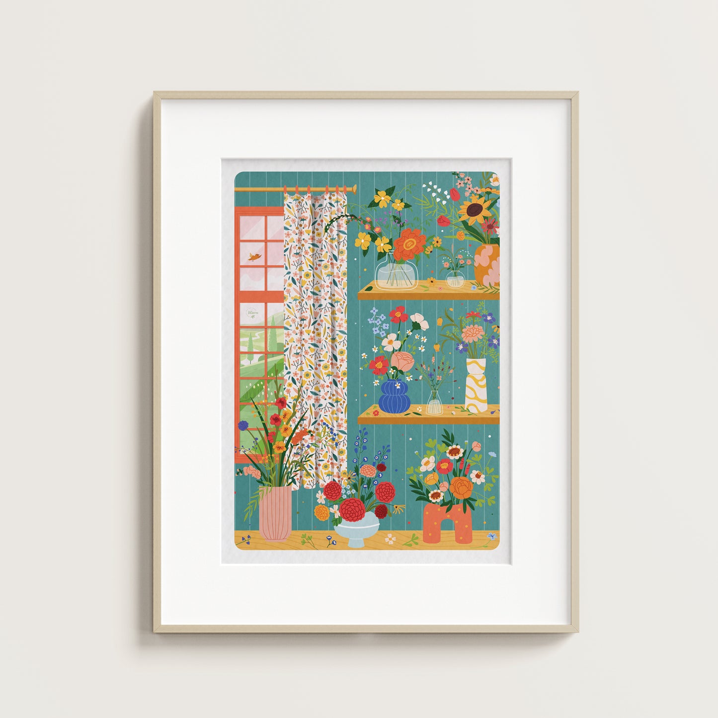 Affiche A4 - Flower Addict