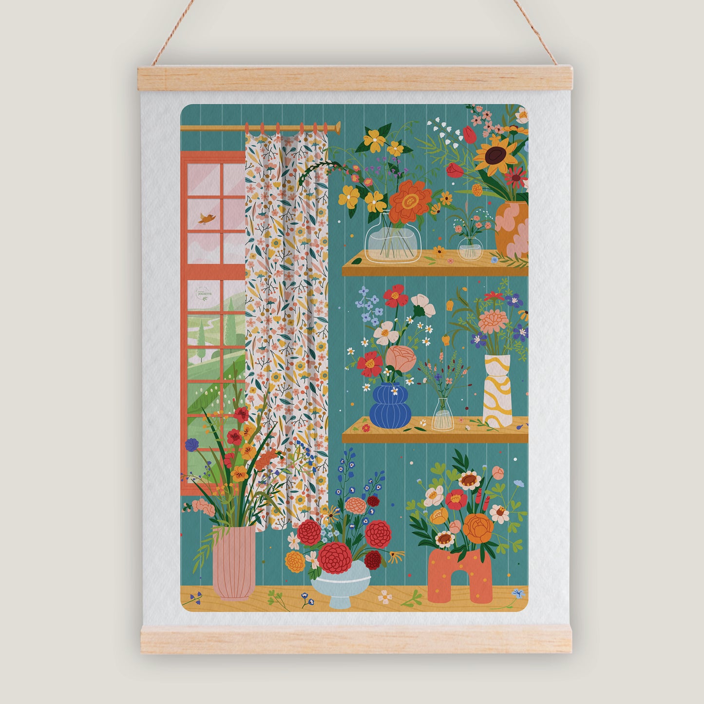 Affiche A4 - Flower Addict