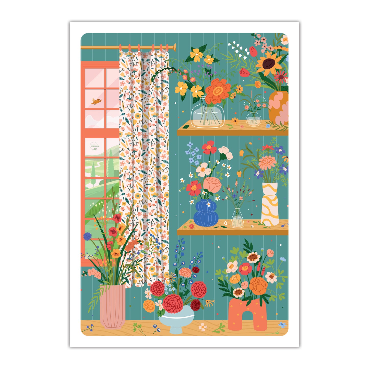 Affiche A4 - Flower Addict