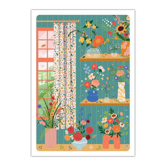 Affiche A4 - Flower Addict