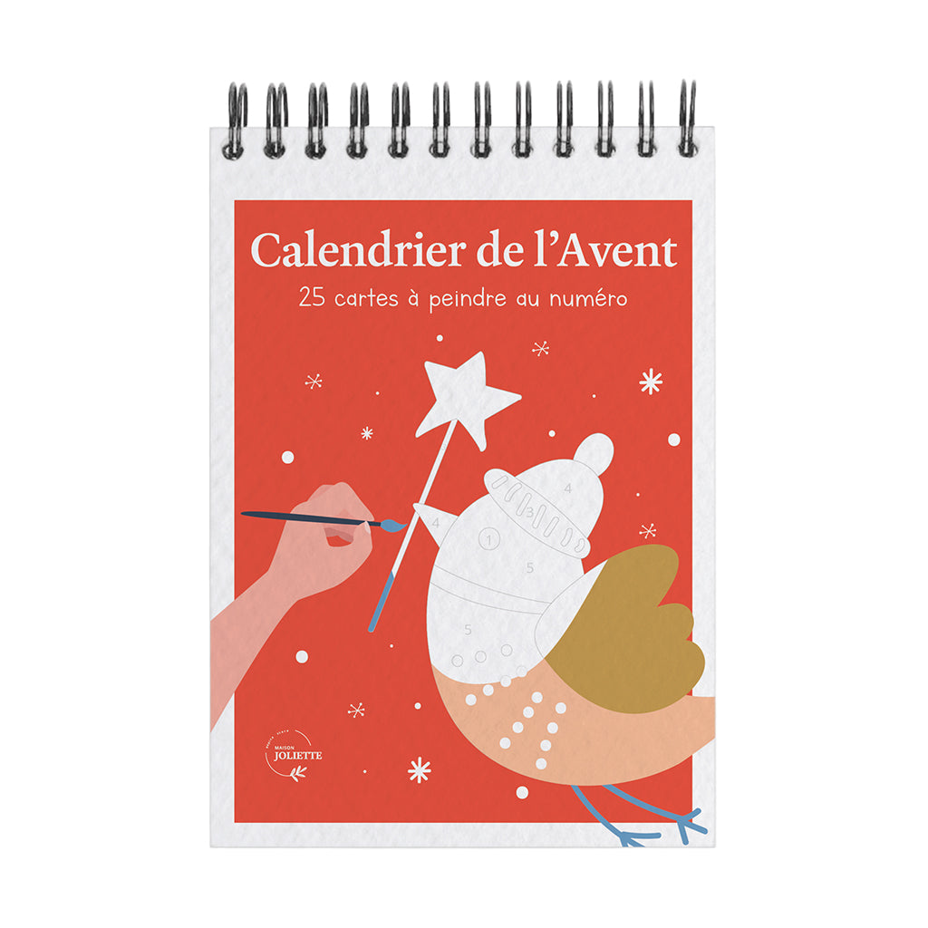 Calendrier de l’Avent - Peinture aux numéros PRECOMMANDE