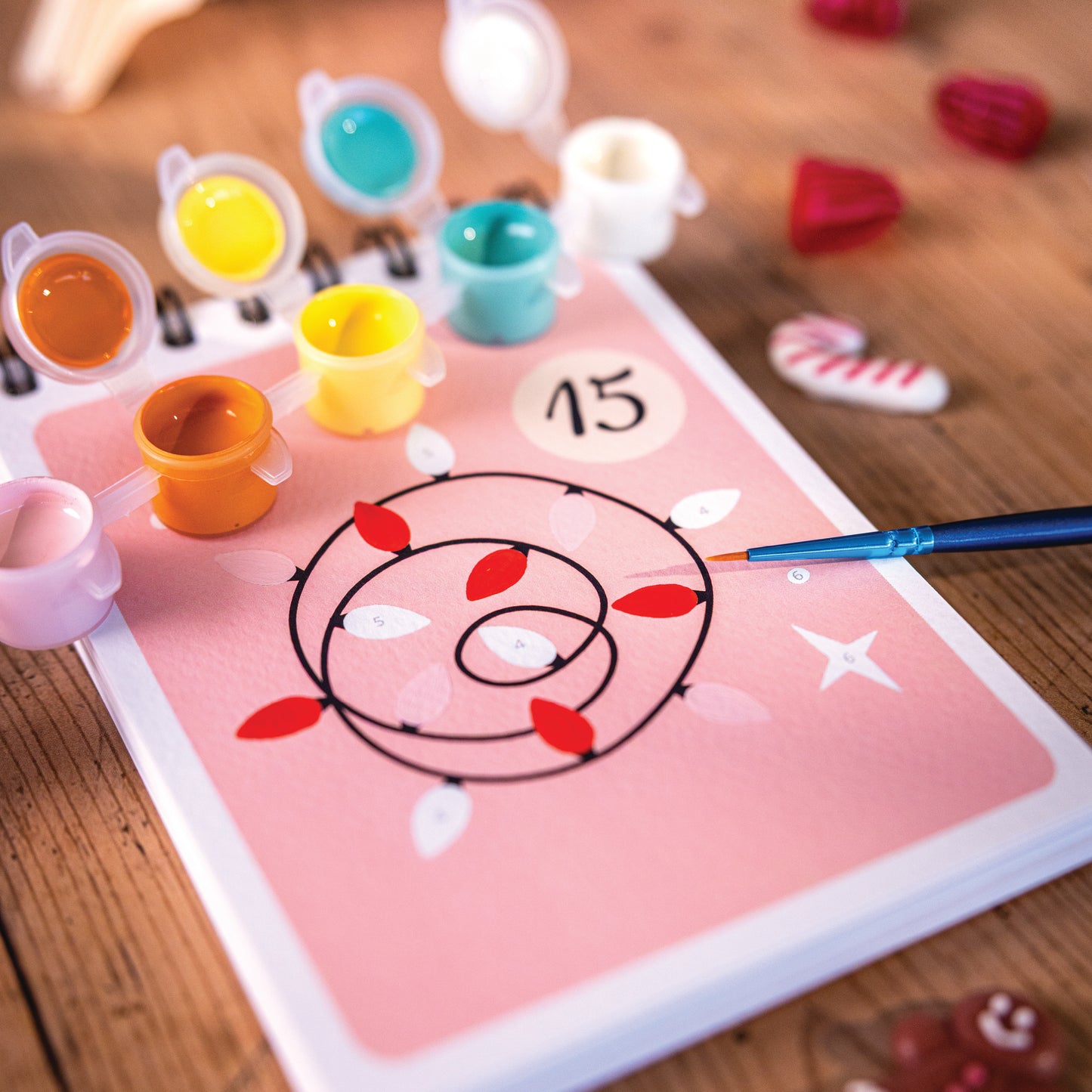 PRECOMMANDE // Calendrier de l’Avent #2 - Peinture aux numéros