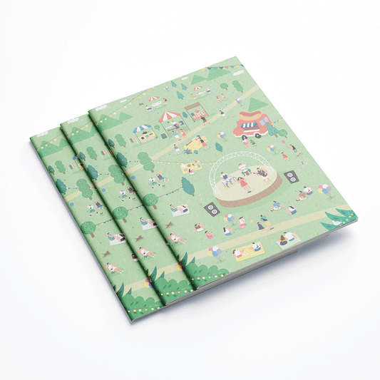 Carnet de notes A5 - Un air de fête
