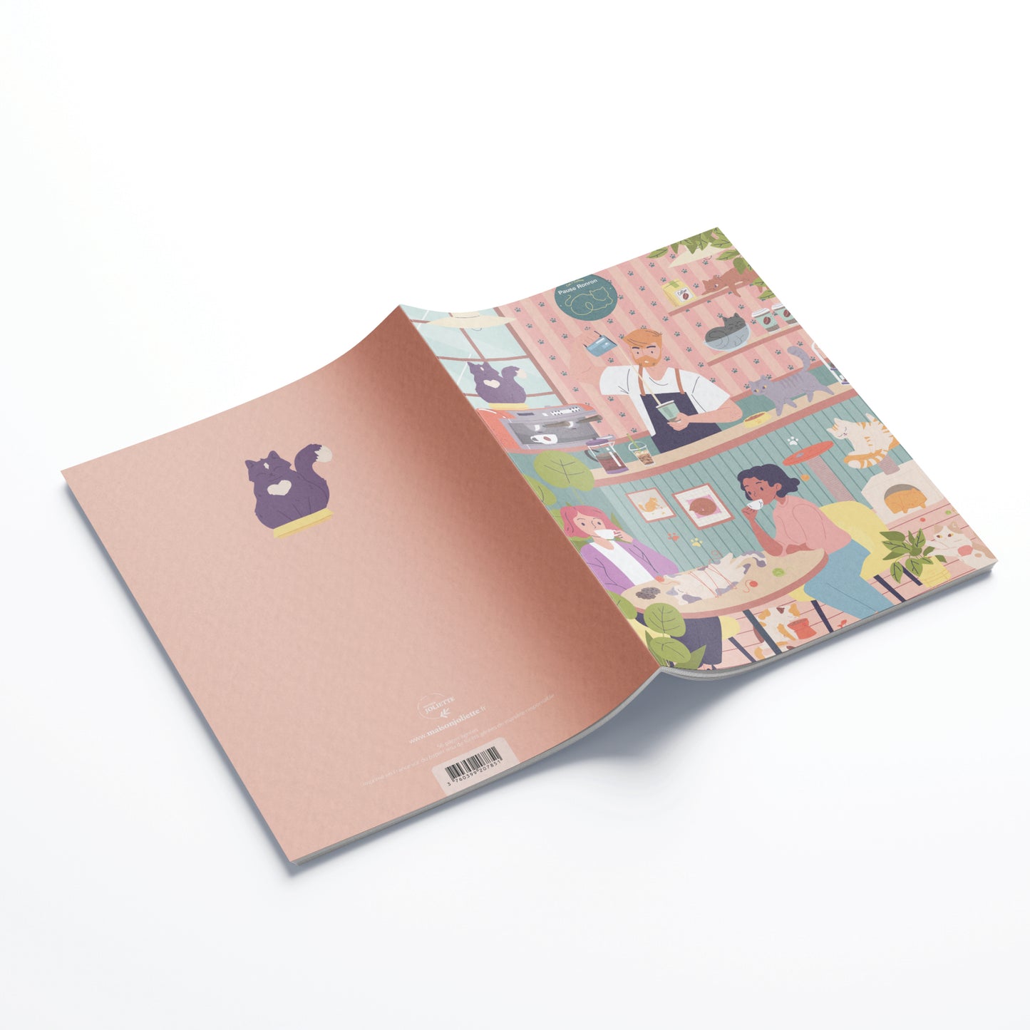 Carnet A5 - Pause Ronron