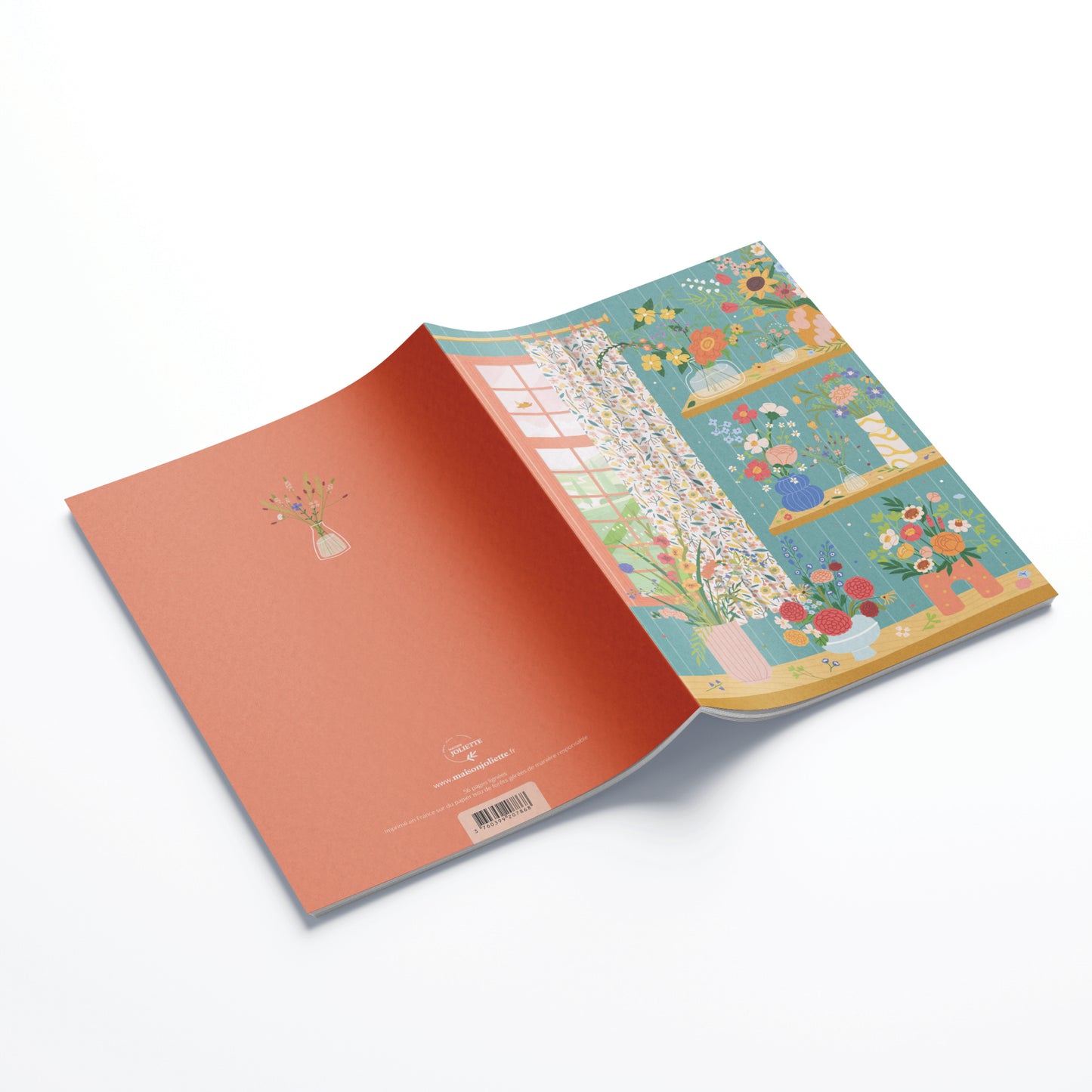 Carnet A5 - Flower Addict